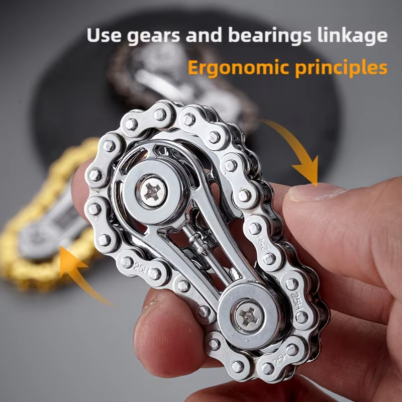 새로운 스프로킷 플라이휠 핑거팁 자이로 피젯 스피너 안 - Chain Sprocket Set 리뷰 및 가격