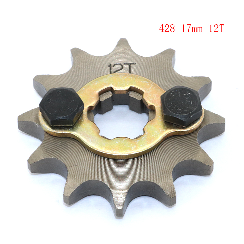 428 12 T 치아 17mm ID 전면 엔진 스프로킷 - 530 Chain 리뷰 및 가격